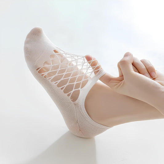 Mesh Top Invisible | 3 Pairs