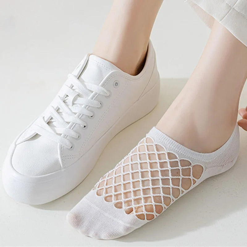 Mesh Top Invisible | 3 Pairs