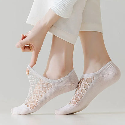Mesh Top Invisible | 3 Pairs