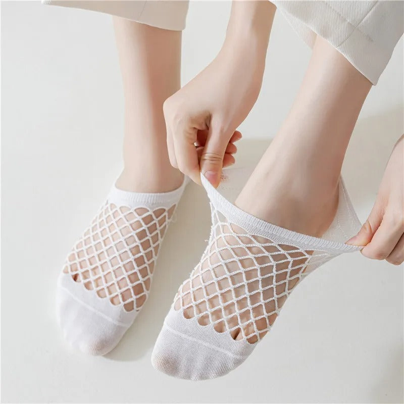 Mesh Top Invisible | 3 Pairs